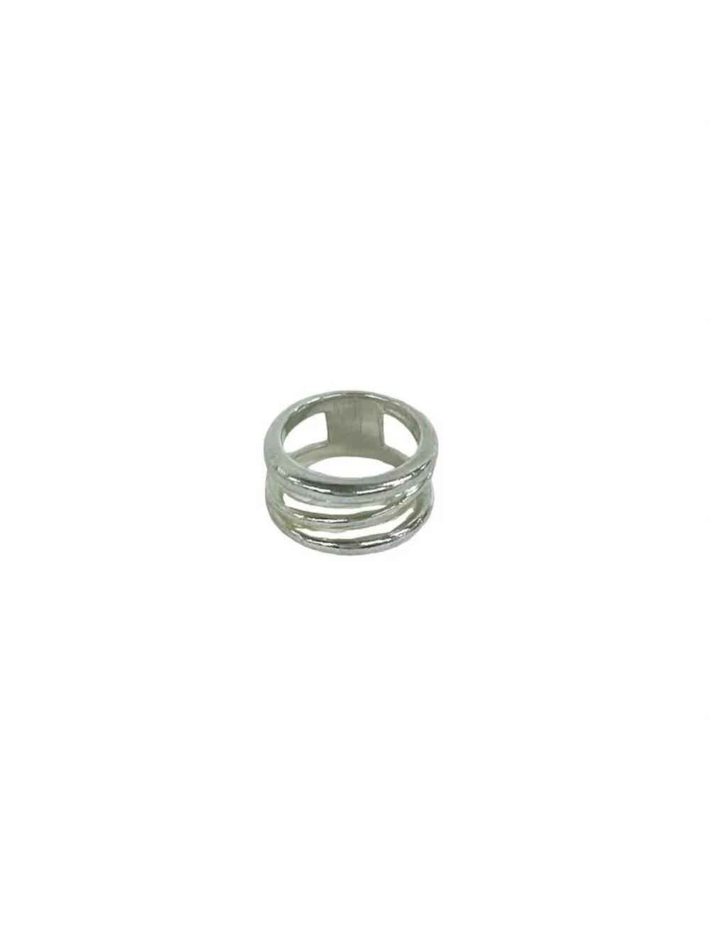 Tiffany & Co Diagonal Ring 925 Sterling Silver